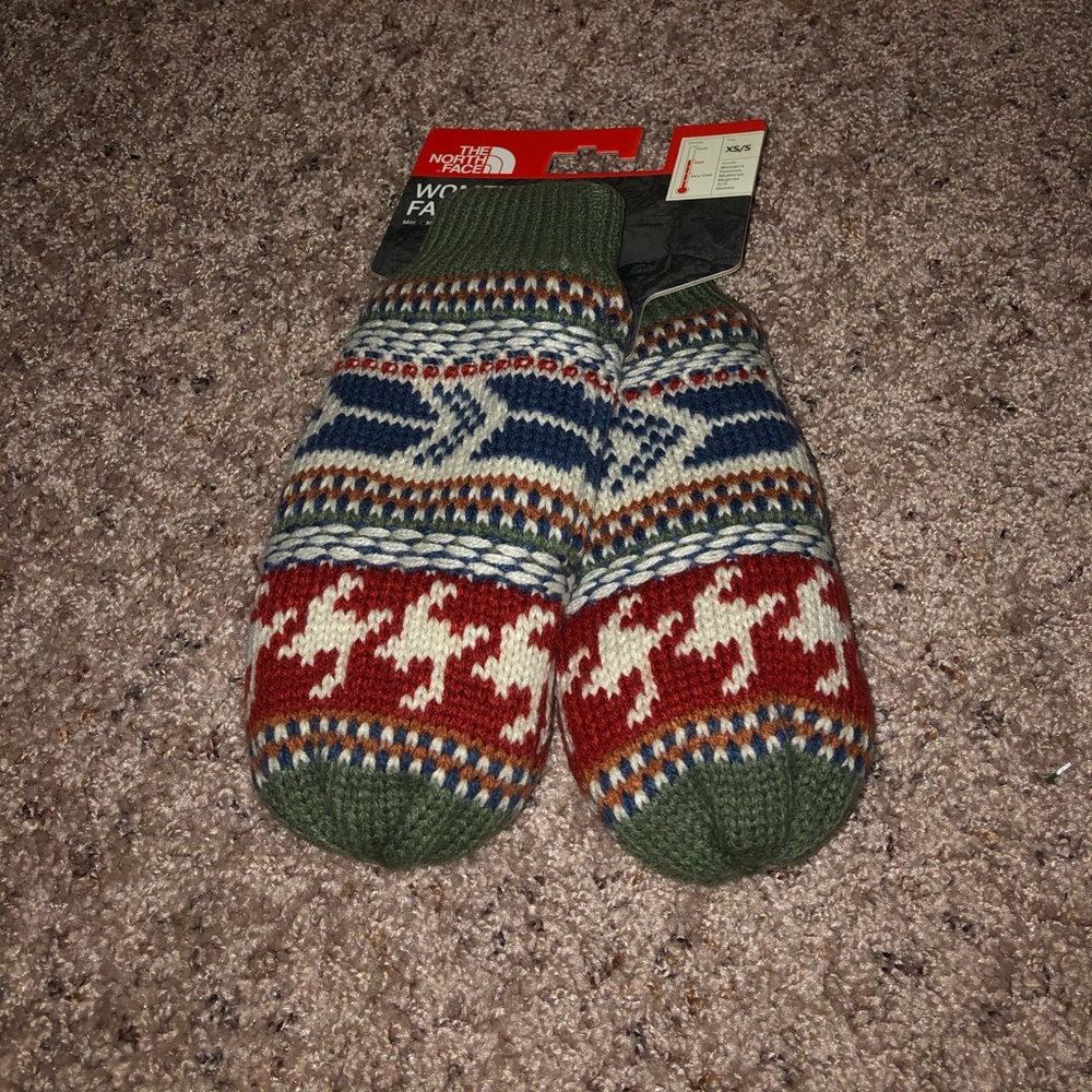 The North Face Fair Isle Mittens